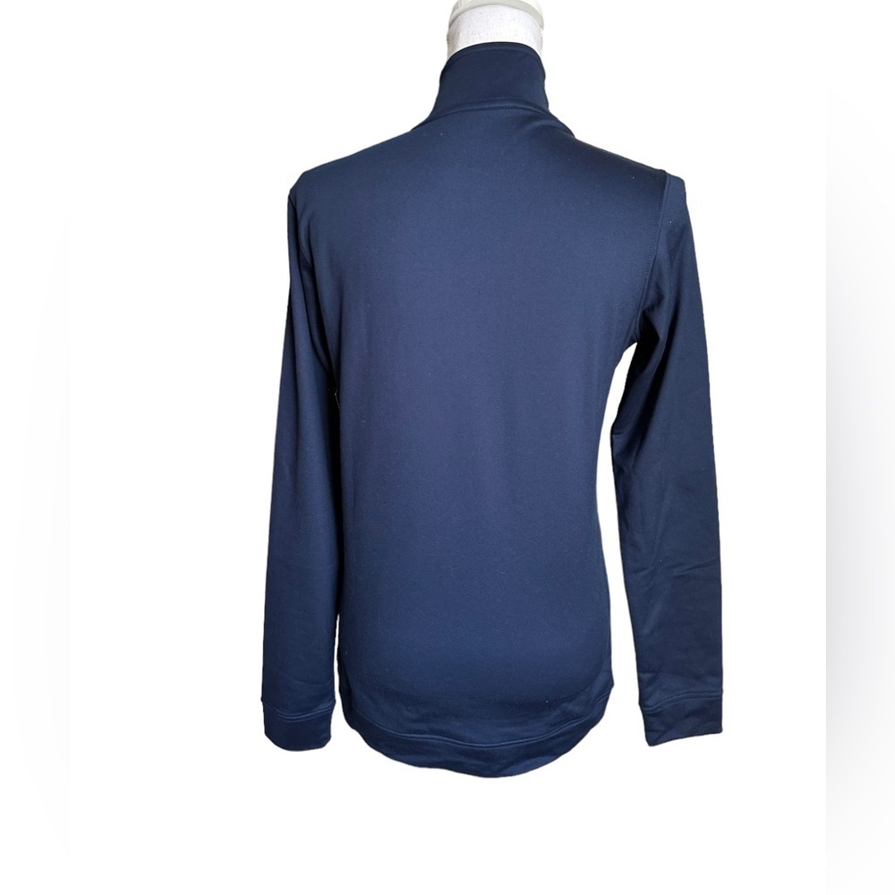 New England Patriots Nike Dri-Fit Half Zip Pullover Navy NFL Size Small NWT - Picture 3 of 17